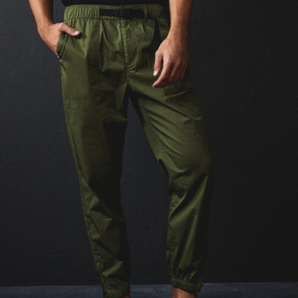 Todd Snyder Black Men's Stretch Nylon Climbing Pant, L